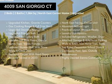 4009 San Giorgio Ct, Pleasanton, CA, 94588 Townhouse. Photo 3 of 3